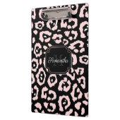 キュートヒョウ柄 クリップボード (左)