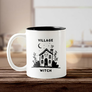 キュートビレッジウィッチお洒落ウィッチハウス ツートーンマグカップ