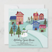 キュートビレッジホリデーオープンハウス招待状 招待状 (正面)