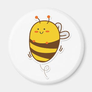 キュートビーかわいいスケッチ マグネット