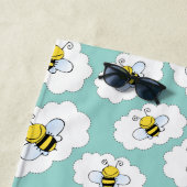 キュートビーカスタムズビーチタオル ビーチタオル (インサイチュ)