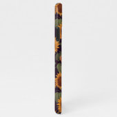 キュートビーグルスエンチャントヒマワリアーガーデンスケッチ iPhoneケース (右側)