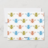 キュートビーズ先生バレンタインズデイホリデーカード シーズンカード (裏面)