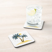 キュートビーチバケーショントロピカルパーム コースター (右側)