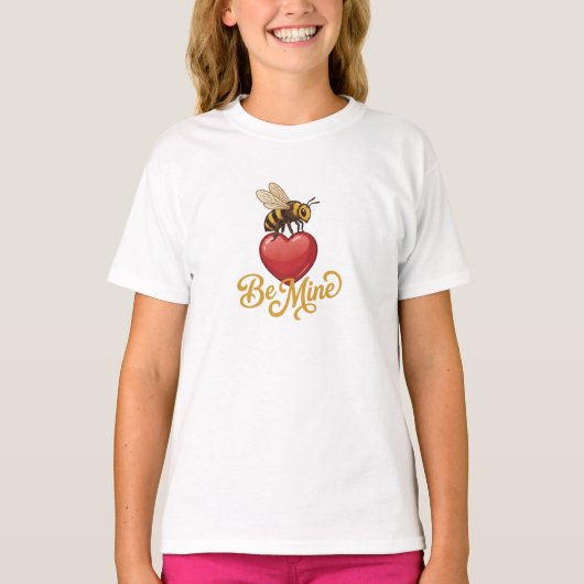 キュートビーマイン ハニカム Tシャツ (正面)