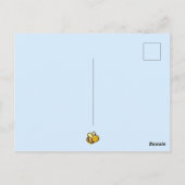 キュートビーミンレトロバンブルビーズライトカラー ポストカード (裏面)