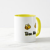 キュートビーミンレトロバンブルビーズライトカラー マグカップ (正面右)