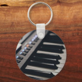 キュートピアノデザイン キーホルダー (正面)