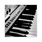 キュートピアノデザイン ラバースタンプ (インプリント)