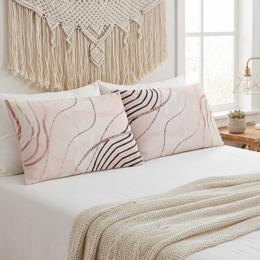 キュートピガーリーックボヘミアンバラ金ゴールドデザイン 枕カバー