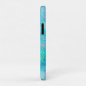 キュートピガーリーンクエレファントブルーウォーターカラートレンディー Case-Mate iPhoneケース (裏面/右)