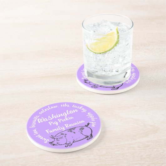 キュートピグファミリー懇親会コースター コースター (側面)