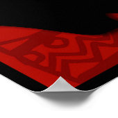 キュートピグ中国のイヤー〔占星術の〕十二宮図誕生日スクエアP ポスター (角)