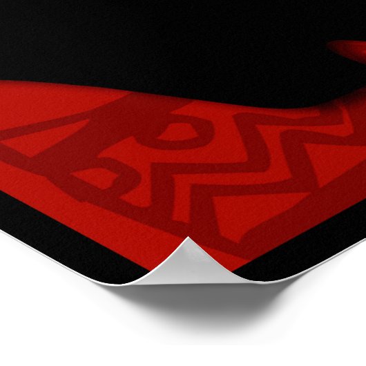 キュートピグ中国のイヤー〔占星術の〕十二宮図誕生日スクエアP ポスター (角)