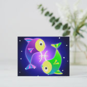 キュートピセス〔占星術の〕十二宮図 ポストカード (スタンド正面)