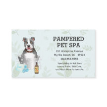 キュートピットブルテリアペットトリマースパアポイントメント