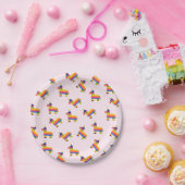 キュートピナタ紙プレート ペーパープレート (パーティー)