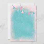 キュートピンクとターコイズラマ (裏面)