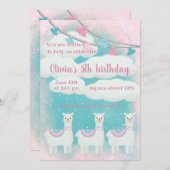 キュートピンクとターコイズラマ (正面/裏面)