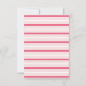 キュートピンクアクソロトル誕生日パーティー 招待状 (裏面)