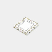 キュートピンクイエロースウィートベーキングトリートドードル ポストイット (アングル)