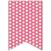 キュートピンクカニシーアニマルズガール誕生日 バンティングフラッグ (第2の旗)