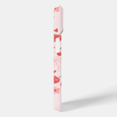 キュートピンクコケットさくらんぼ&ボウカスタムズ Case-Mate iPhoneケース (裏面 / 右)