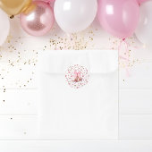 キュートピンクコケット女性のカーボーイブーツ&ボウ ラウンドシール