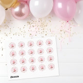 キュートピンクコケット女性のカーボーイブーツ&ボウ ラウンドシール