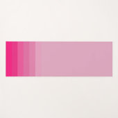 キュートピンクシェードヨガマット ヨガマット (正面(横))