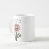 キュートピンクスリーピングパンダベアーフェアリー装飾用クッション コーヒーマグカップ (正面左)