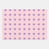 キュートピンクハローウィンパーティ ラッピングペーパーシート (正面)