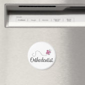 キュートピンクバタフライ歯科矯正医 マグネット (インサイチュ (食洗機))