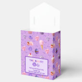 キュートピンクパープルスイートワン誕生日 フェイバーボックス (オープン)