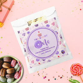 キュートピンクパープルスウィートワンパターン誕生日 フェイバーバッグ