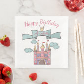 キュートピンクフェアリーテイルプリンセス城名前をカスタムする (インサイチュ)