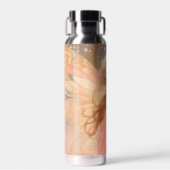 キュートピンクフェアリー絵画ファンタジー ウォーターボトル (正面)