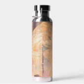 キュートピンクフェアリー絵画ファンタジー ウォーターボトル (右面)