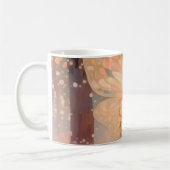 キュートピンクフェアリー絵画ファンタジー コーヒーマグカップ (左)