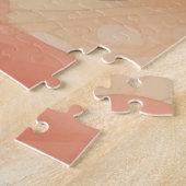 キュートピンクフェアリー絵画ファンタジー ジグソーパズル (側面)