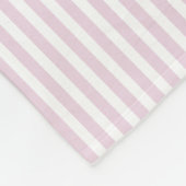 キュートピンクフラミンゴスイラストレーション フリースブランケット (角)