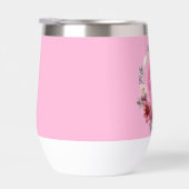 キュートピンクフラワーリース誕生日 (右面)