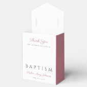 キュートピンクフローラ牡丹クロスバプテスマ フェイバーボックス (オープン)