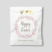 キュートピンクプッシウィローハッピーイースター フェイバーバッグ