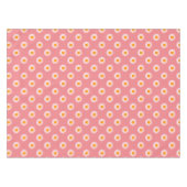 キュートピンクボホデイジー テーブルクロス (正面(横))