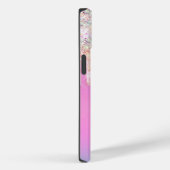 キュートピンクユニコーンレインボーグリッタードリップスモノグラム Case-Mate iPhoneケース (裏面 / 右)