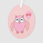 キュートピンクラブユーフクロルオーナメント オーナメント (正面)