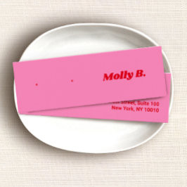 キュートピンクレトロスタッドイヤリングジュエリー表示カード