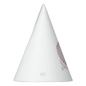 キュートピンク子猫パーソナライズされたパーティー帽子 パーティーハット (左)