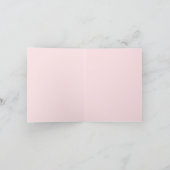 キュートピンク幽霊ハローウィンパーティ招待状かわいい 招待状 (内部)